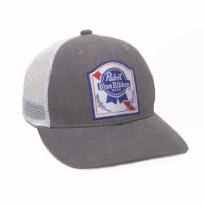 Pabst Blue Ribbon Beer Mesh Cap Hat