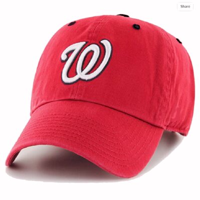Washington Nationals MLB Red Licensed Cap Hat