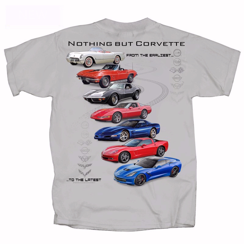 Nothing But Chevy Chevrolet Corvette Collection Short Sleeve T-Shirt