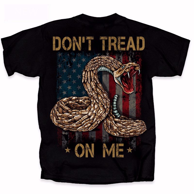 Don't Tread On Me U.S. Flag Short Sleeve T-Shirt