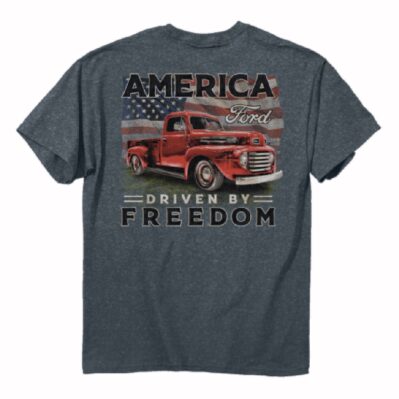 Ford America Driven By Freedom Short Sleeve T-Shirt