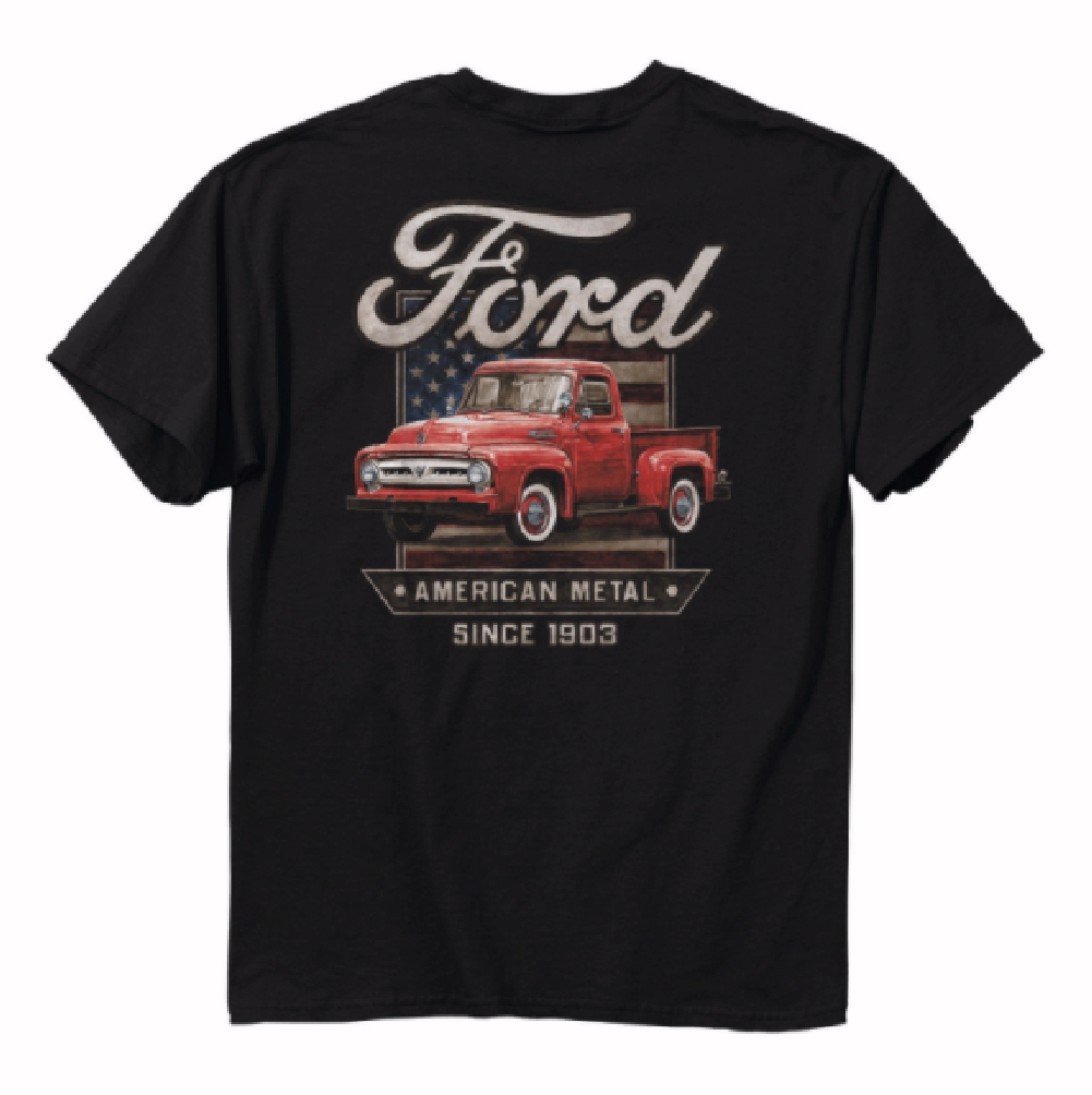 Ford American Metal Since Since 1903 Short Sleeve T-Shirt