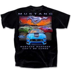 Ford Mustang Madness Can't Be Cured Short Sleeve T-Shirt