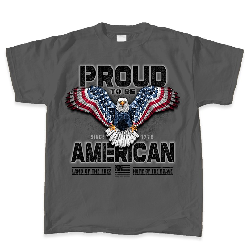 Proud To Be American Short Sleeve T-Shirt