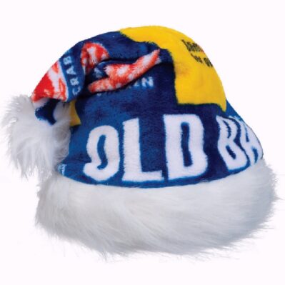 Old Bay Can Logo Santa Party Beanie Cap Hat