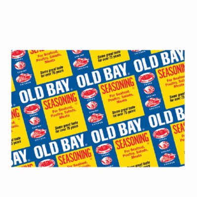 Old Bay Can Pattern Placemats
