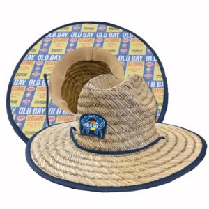 Old Bay Lifeguard Garden Straw Hat