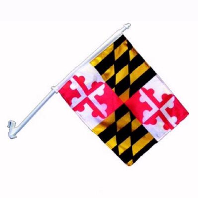 Maryland Car Window Wall Flag 12" x 18"