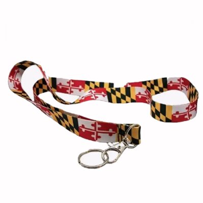 Maryland Flag Facemask Lanyard