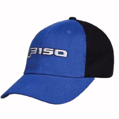 Ford F150 Embroidered Blue Black Cap Hat
