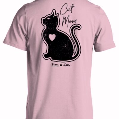 Kittie Kittie Cat Mom Short Sleeve T-Shirt