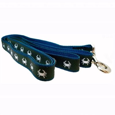 Crab Reflective Blue / Grey 6 Foot Heavy Duty Dog Leash
