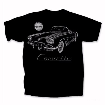 Chevy Chevrolet Corvette C1 Tonal Short Sleeve T-Shirt