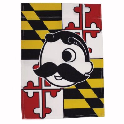 Maryland Flag and Natty Boh National Bohemian Beer Garden Flag