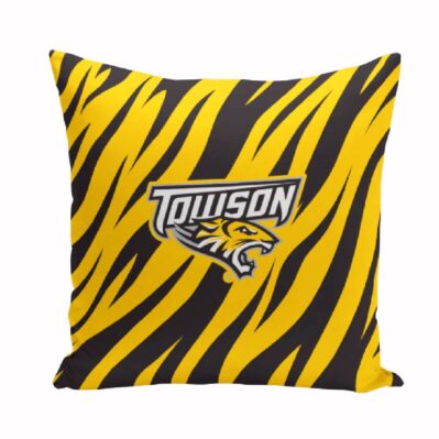 Towson University Tigers Throw Pillow