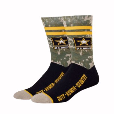 U.S. Army Duty, Honor, Country Athletic Crew Socks