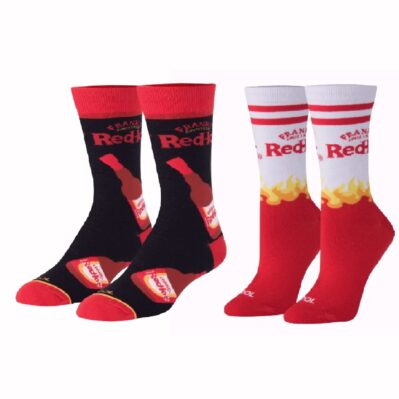 Frank's Red Hot Sauce Athletic Crew Socks