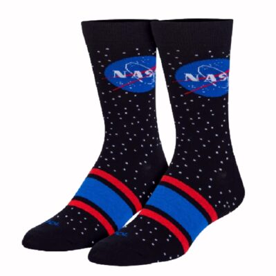 NASA Stars Athletic Crew Socks