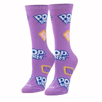 Pop Tarts Wildberry Crew Socks - Adult Small/Medium