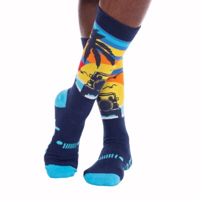 Jeep Sunset Beach Dress Socks