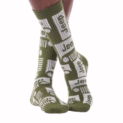 Jeep Grill Crew Athletic Socks