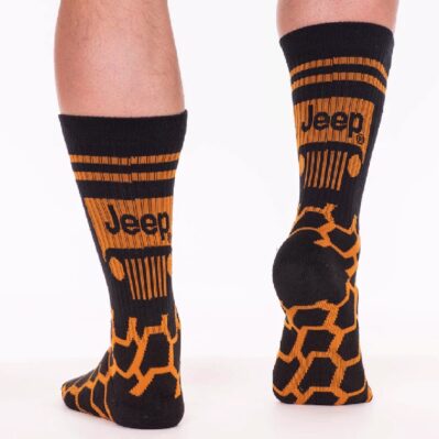 Jeep Tread Crew Athletic Socks