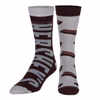 Hersheys Bar Split Athletic Crew Socks