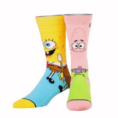 SpongeBob and Patrick Athletic Crew Socks