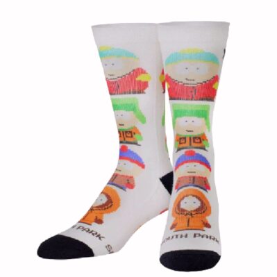 South Park 4 Boys Athletic Crew Socks