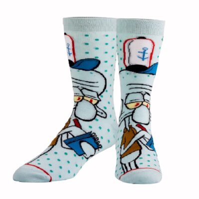 Squidward Athletic Crew Socks