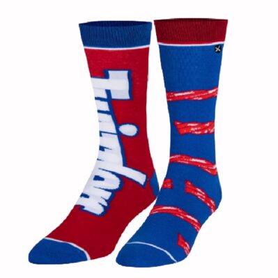Twizzlers Split Athletic Crew Socks