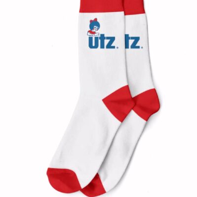 UTZ Girl Logo Athletic Crew Socks