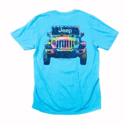 Jeep Tie Dye Swirl Wrangler Short Sleeve T-Shirt
