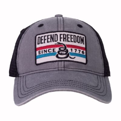 Defend Freedom Since 1776 Embroidered Mesh Cap Hat