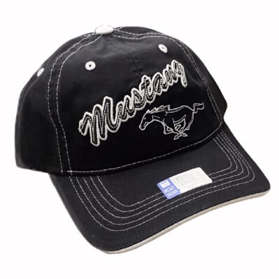 Ford Mustang 3D Embroidered Pony Cap Hat