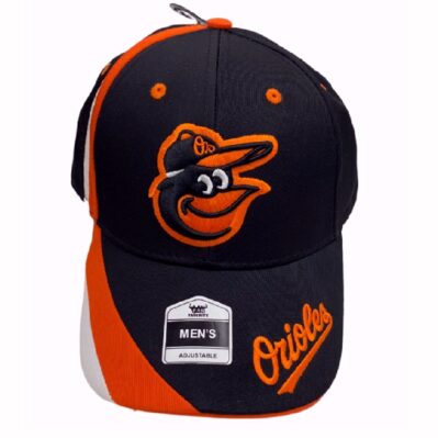 Baltimore Orioles MLB Licensed Black Orange Cap Hat