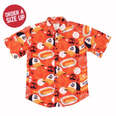 Take Me Out to the Game Natty Boh National Bohemian Beer Hawaiian Style Dress Shirt