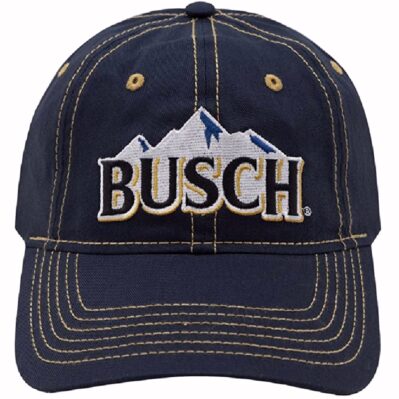 Busch Beer Embroidered Logo Cap Hat