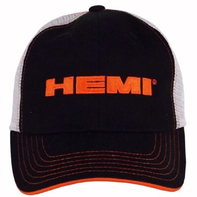 Hemi Chrysler Dodge Embroidered Logo Mesh Cap Hat