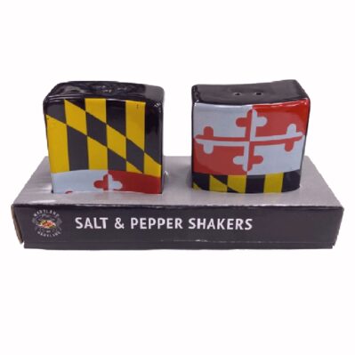 Maryland Flag Salt and Pepper Shakers Set