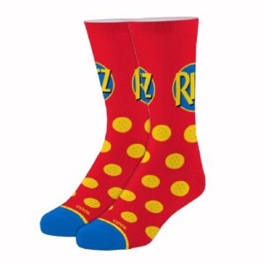 Ritz Crackers Logo Athletic Crew Socks