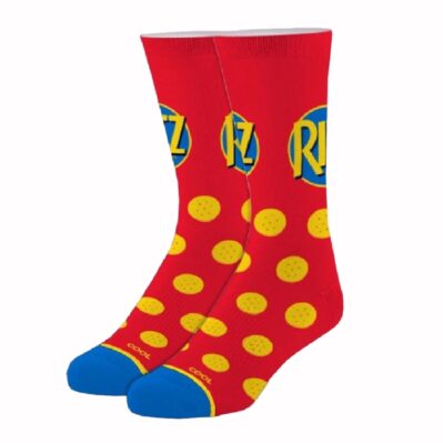 Ritz Crackers Logo Athletic Crew Socks