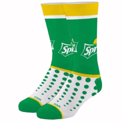 Sprite Dots Logo Athletic Crew Socks