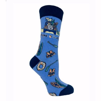 Puppie Love Dog Lake Life Casual Socks