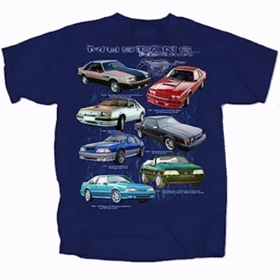 Ford Mustang Fox Body 1973-1993 Short Sleeve T-Shirt
