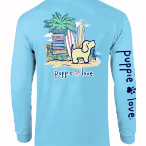 Puppie Love Dog Beach Pup Long Sleeve T-Shirt Sweatshirt