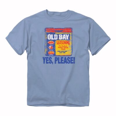 Old Bay Yes, Please! Faded Can Short Sleeve Toddler Shirt