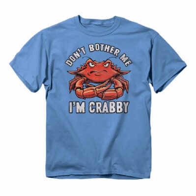 Don't Bother Me I'm Crabby Short Sleeve Youth T-Shirt
