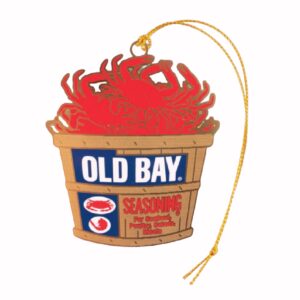 Old Bay Basket of Crabs Holiday Tree Ornament