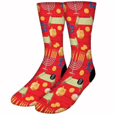 Fun Traditional Hanukkah Holiday Socks